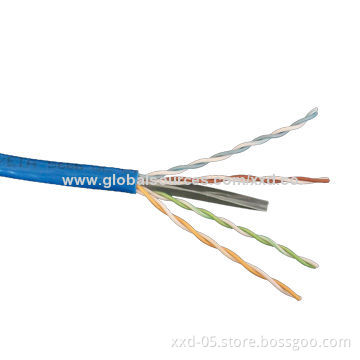 UTP Cat5e/6 Outdoor Network Cable with PVC, LSZH, LDPE, Rip Wire Jacket